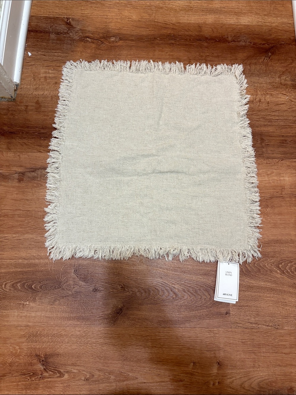 NWT H&M Home Linen Blend Throw Pillow Cover 20x20 50x50 Zipper Cushion